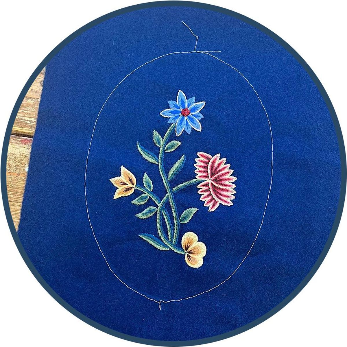 Veske Ferdig brodert, Nordlandsbunad Dame