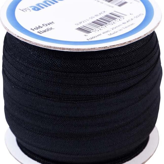 Hovedbilde Fold-over Elastic, byannie. Black