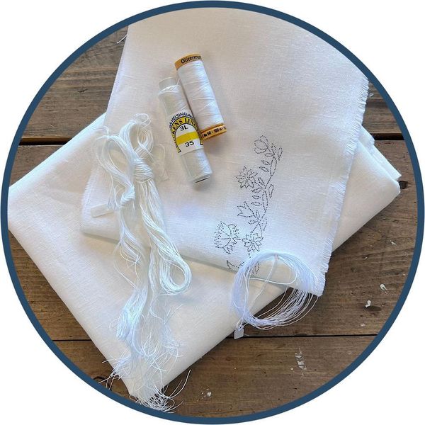 Hovedbilde Påtegnet Skjorte, Nordlandsbunad Dame