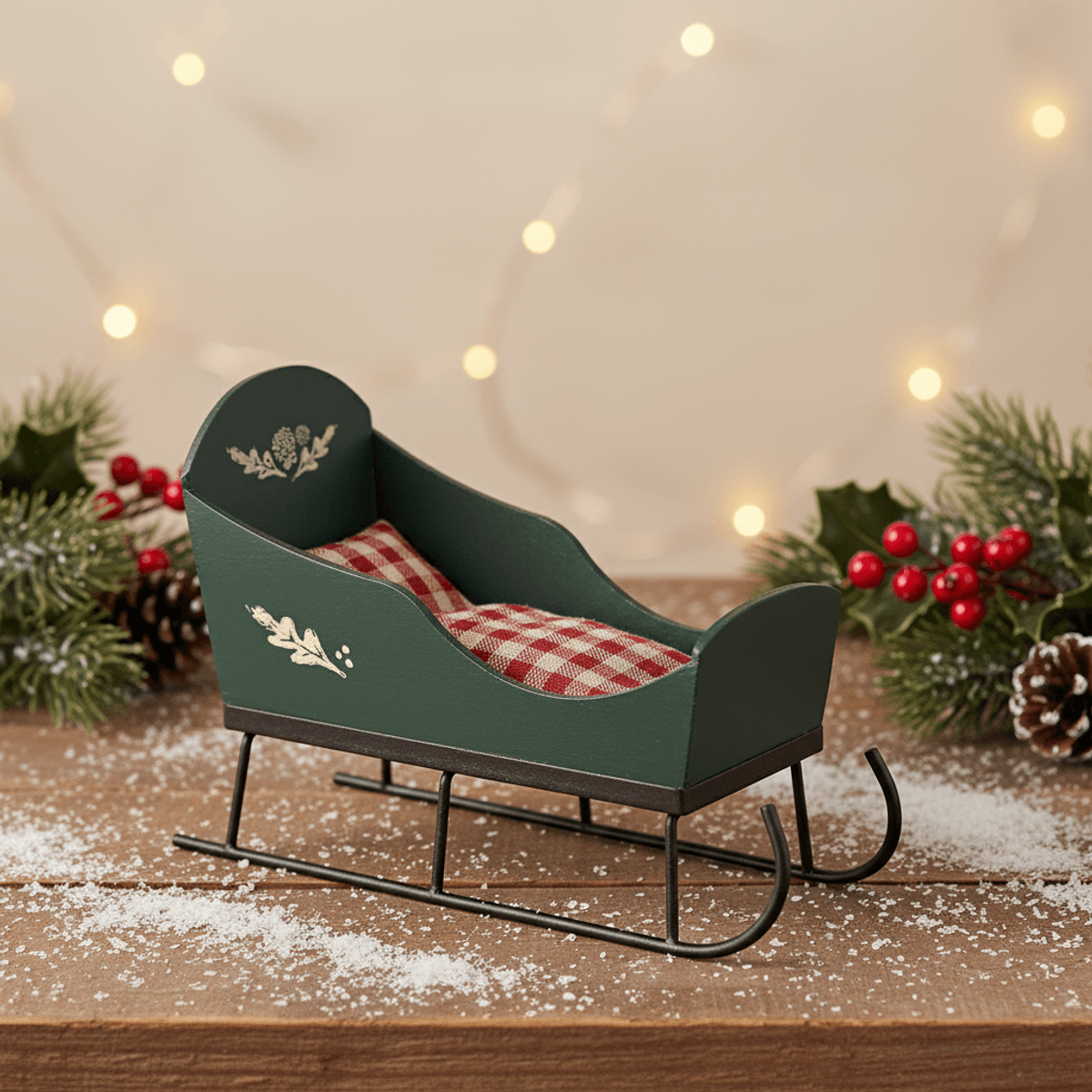 Sleigh, Mini - Green