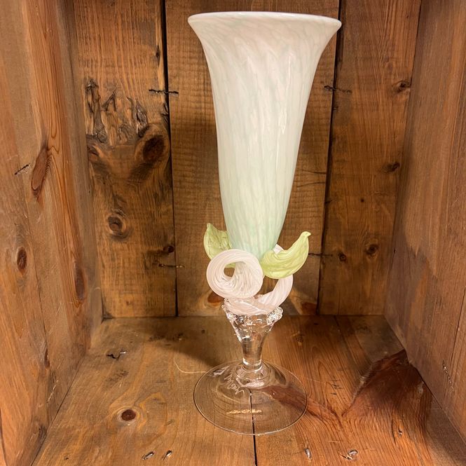 Hovedbilde Vinglass Hvit swirl