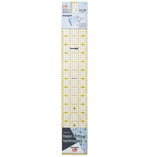 Hovedbilde Universal Linjal Omnigrid 3x18 Prym