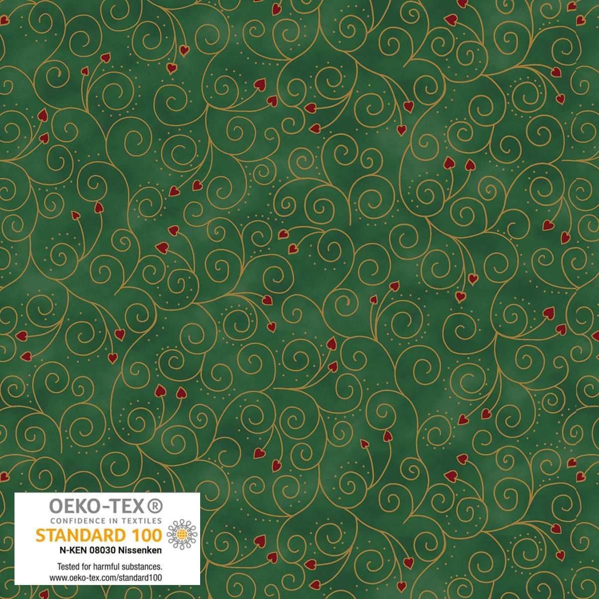 We love christmas Green/gold 4591-808