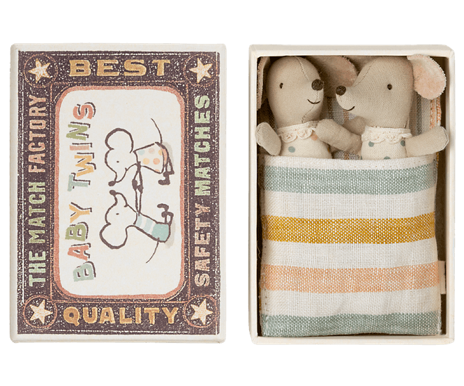 Hovedbilde Twins, Baby mice in matchbox