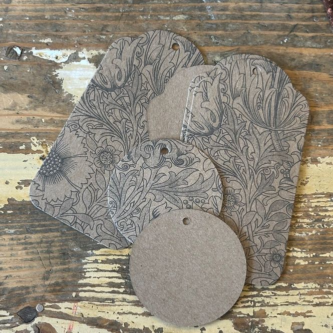 Hovedbilde Gift tags, Flowers. 