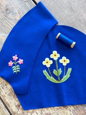 Brodert Lue, Svalbard Dame