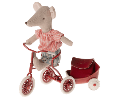 Tricycle Mouse, Big Sister - red